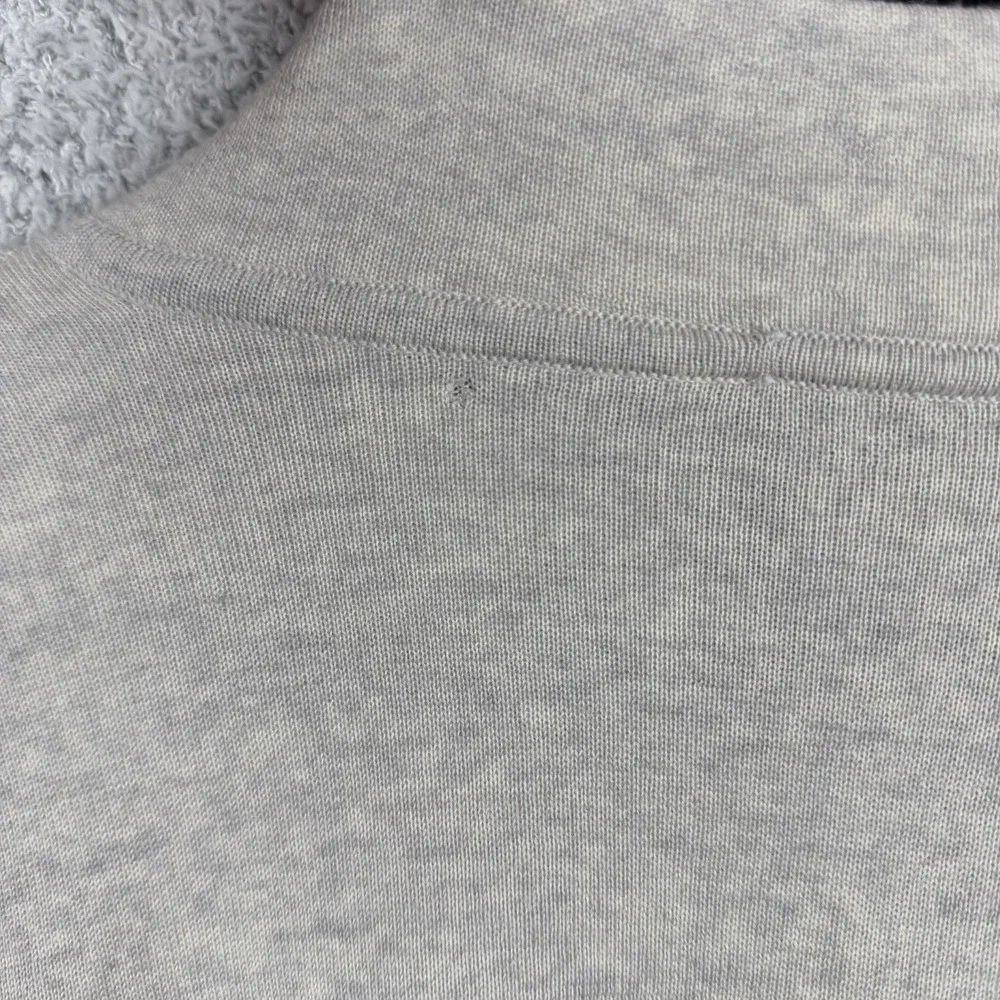 Eileen Fisher Notch Collar Cardigan in Pearl‎ Merino Wool Blend Open Cardigan XL